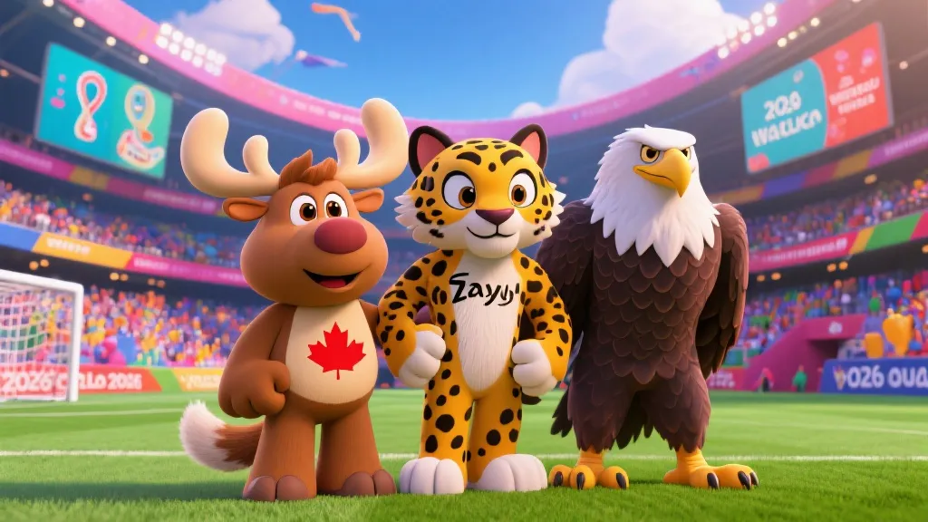 揭秘2026世界杯吉祥物：Maple、Zayu与Clutch背后的文化密码与狂欢寓意